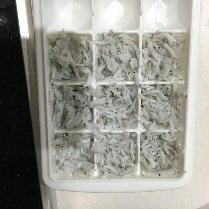 離乳食 中期 しらすのフリージングストック レシピ 作り方 By Kmama36 楽天レシピ 離乳食 中期 しらすのフリージングストック レシピ 作り方 By Kmama36 楽天レシピ